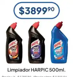 Hergo Harpic limpiador oferta