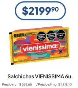 Hergo Vienissima salchichas oferta