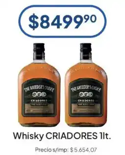Hergo The breeder's choice whisky criadores oferta