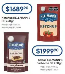 Hergo Hellmann's salsa barbacoa oferta