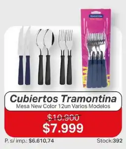 Ferniplast Tramontina cubiertos mesa new color oferta