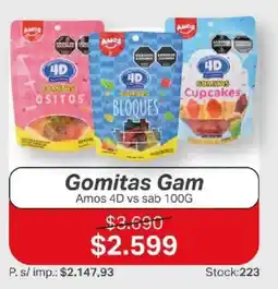 Ferniplast Amos gomitas gam oferta