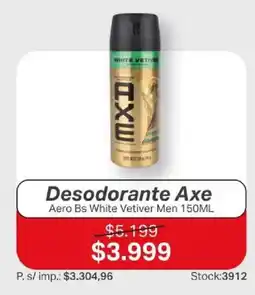 Ferniplast Axe desodorante oferta