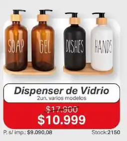 Ferniplast Dispenser de Vidrio oferta