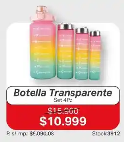 Ferniplast Botella Transparente oferta