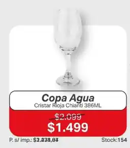 Ferniplast Cristar copa agua oferta