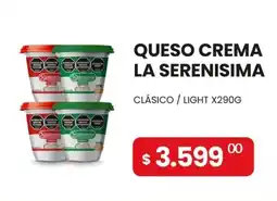 Piantoni Supermayorista La serenisima queso crema oferta