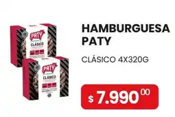 Piantoni Supermayorista Paty hamburguesa clásico oferta