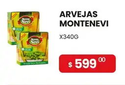 Piantoni Supermayorista Montenevi arvejas oferta