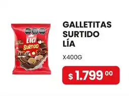 Piantoni Supermayorista Lía galletitas surtido oferta