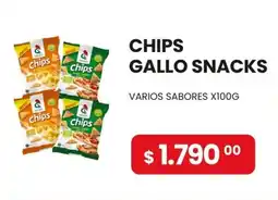 Piantoni Supermayorista Gallo snacks chips oferta