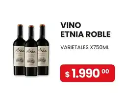 Piantoni Supermayorista Etnia vino roble oferta