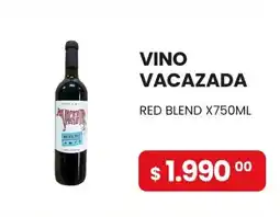 Piantoni Supermayorista Vacazada vino red blend oferta