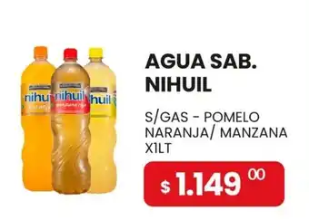 Nihuil agua sab. nihuil