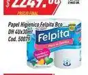 Supermercados Comodin Felpita - papel higienico bco dh 4ux30mt cod. 50079 oferta