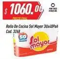 Supermercados Comodin Sol mayor - rollo de cocina 3ux40pañ cod. 3268 oferta