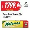 Supermercados Comodin Kolynos - crema dental 70gr cod. 50715 oferta