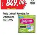Supermercados Comodin Ladysoft - toalla norm dis fem c/aloe x8un cod. 13975 oferta