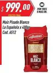 Supermercados Comodin La española - maiz pisado blanco, cod. 6512 oferta