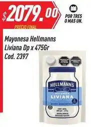 Supermercados Comodin Mayonesa liviana dp x 475gr cod. 2397 oferta