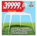 Supermercados Comodin Gazebo 3x3mts poliester bla ac cod.49661 oferta