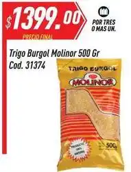 Supermercados Comodin Mas - trigo burgol molino 500 gr cod. 31374 oferta