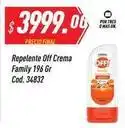 Supermercados Comodin Off - repelente crema family cod. 34832 oferta