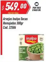 Supermercados Comodin Inalpa - arvejas secas remojadas cod. 22586 oferta