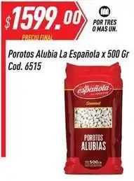 Supermercados Comodin La española - porotos alubia cod. 6515 oferta