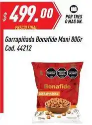Supermercados Comodin Bonafide - garrapiñada mani 80gr cod. 44212 oferta