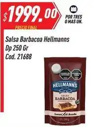 Supermercados Comodin Hellmann's - salsa barbacoa oferta