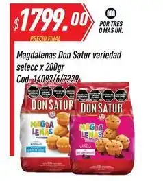 Supermercados Comodin Don satur - magdalenas oferta