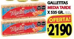 Supermercados Mariano Max Media tarde - gallettitas media tarde oferta
