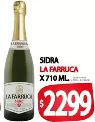 Supermercados Mariano Max La farruca - sidra oferta