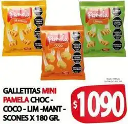 Supermercados Mariano Max Galletitas mini choc-coco-lim-mant-scones oferta