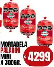Supermercados Mariano Max Paladini - mortadela mini oferta