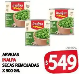 Supermercados Mariano Max Inalpa - arvejas secas remojadas oferta