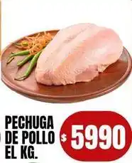 Supermercados Mariano Max Pechuga de pollo oferta