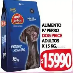 Supermercados Mariano Max Alimento p/ perro adultos oferta