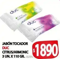 Supermercados Mariano Max Duc - jabón tocador oferta