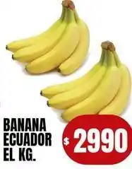 Supermercados Mariano Max Banana ecuador oferta