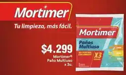 Supermercados Mariano Max Mortimer - paños multiuso x 3u oferta