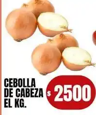 Supermercados Mariano Max Cebolla de cabeza oferta