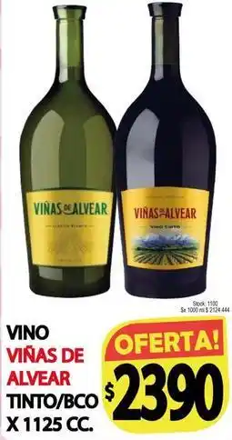Supermercados Mariano Max Viñas de alvear - vino tinto/bco x 1125 cc oferta