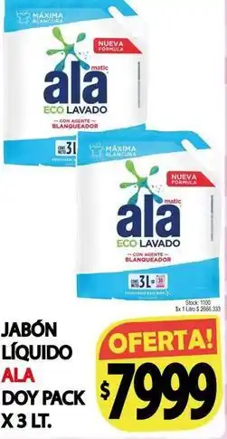 Supermercados Mariano Max Ala - jabón líquido doy pack oferta