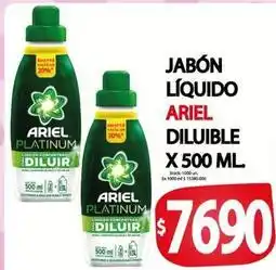 Supermercados Mariano Max Ariel - jabón líquido diluible oferta