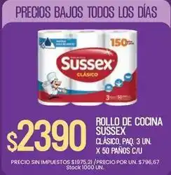 Supermercados Vea Sussex - rollo de cocina oferta