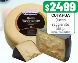 Almacor Cotahua queso reggianito oferta