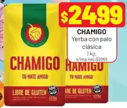 Almacor Chamigo yerba con palo clásica oferta