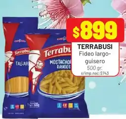Almacor Terrabusi fideo largo-guisero oferta